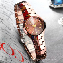 Ontheedge 005&006 Hot Selling Women Watch Ultra Thin Watch for Ladies Rhinestone Waterproof Wristwatch New
